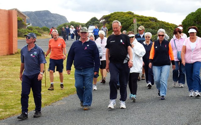 Gansbaai Pretstap vir Borskanker 2